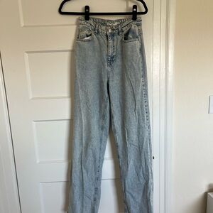 NAKD Light Blue High Rise Jeans